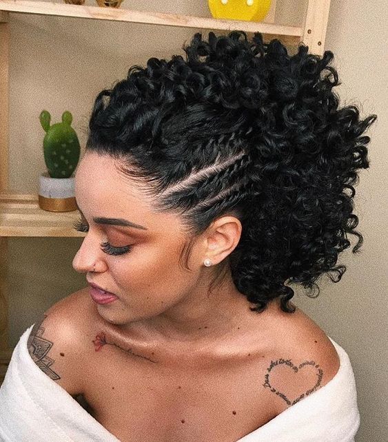 Peinados para cabello rizado 4