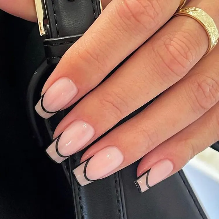 Manicura francesa