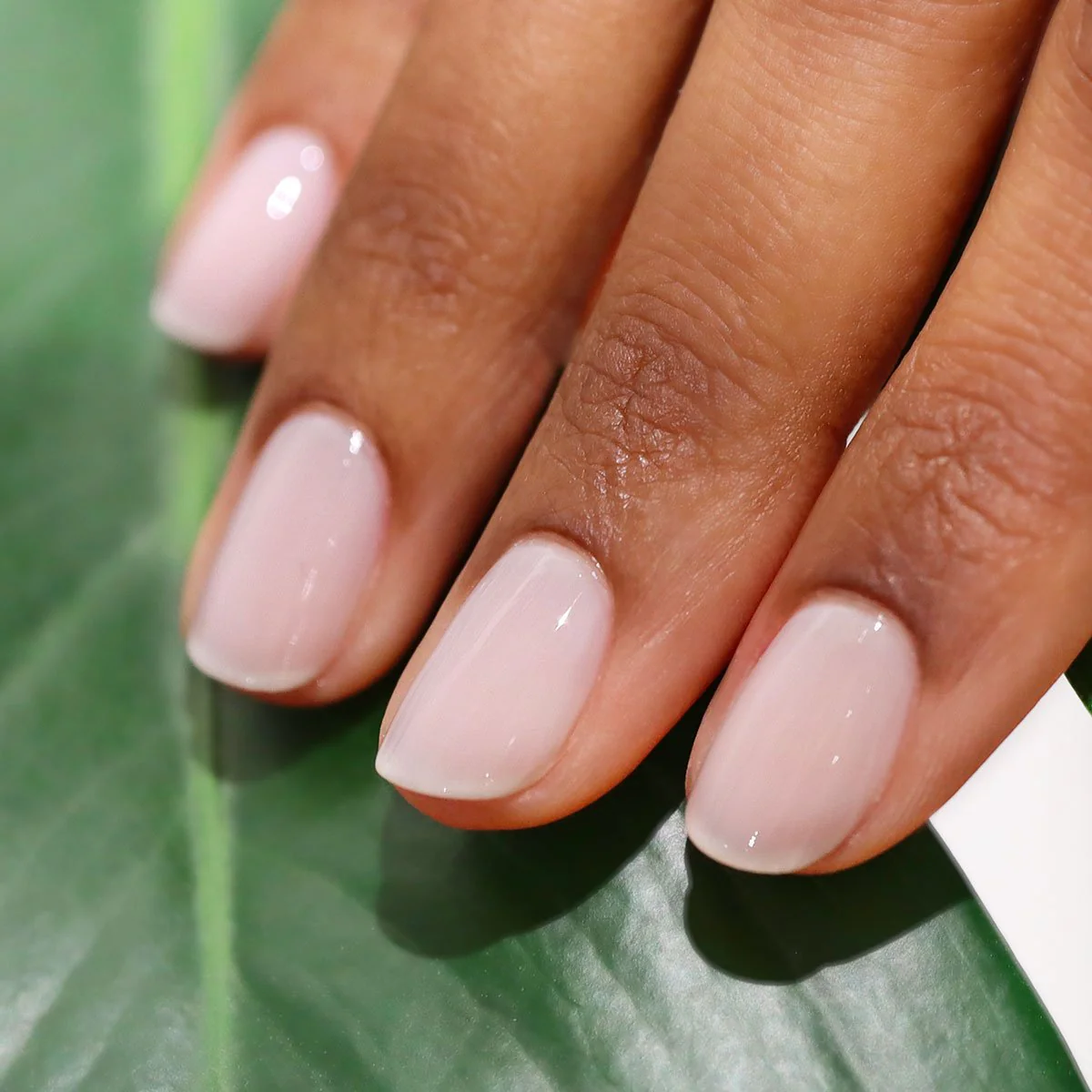 Milky nails