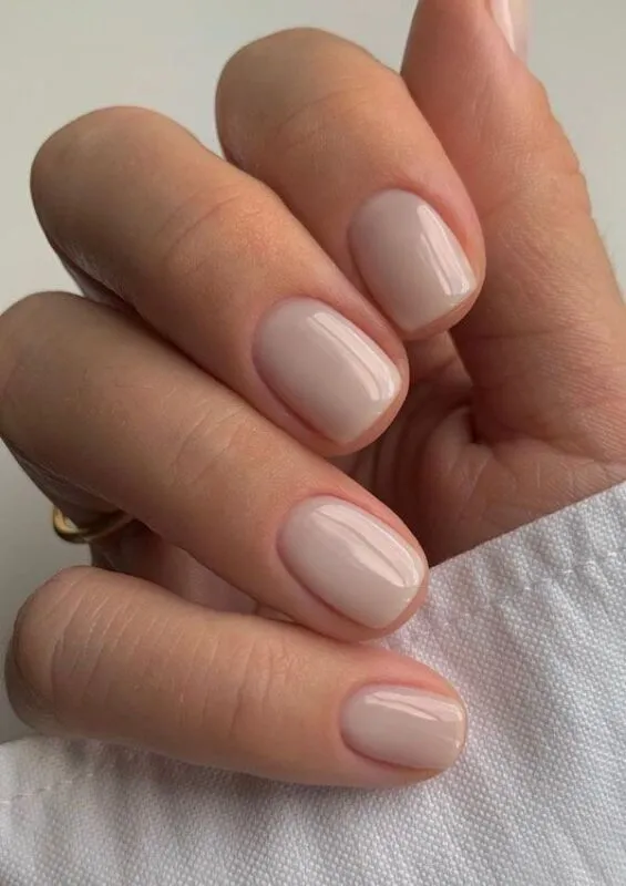 Milky nails