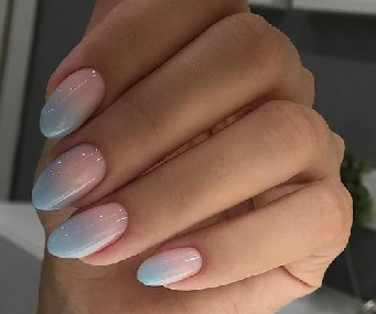 Diseños de uñas fáciles para realizar en casa 5 Cyblog Octubre Diseno de unas ombre 03