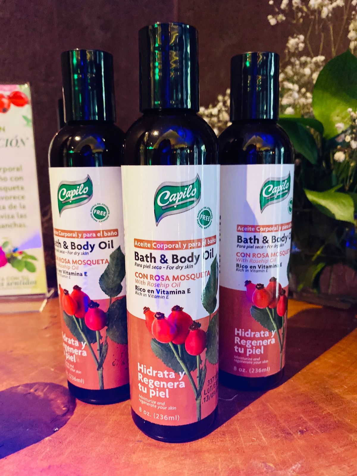 aceites Rosa MOSQUETA