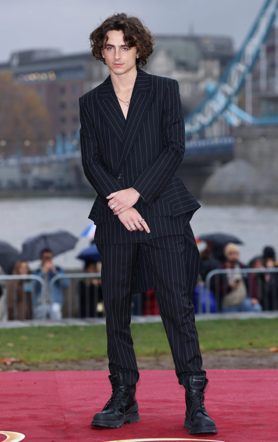 Timothée Chalamet y sus looks para promocionar Willy Wonka 4 image 7 67