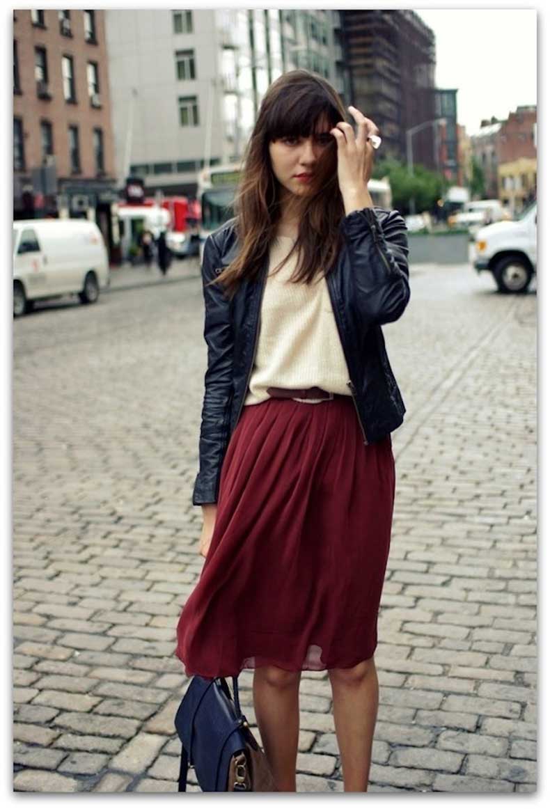 how to style leather jacket 2