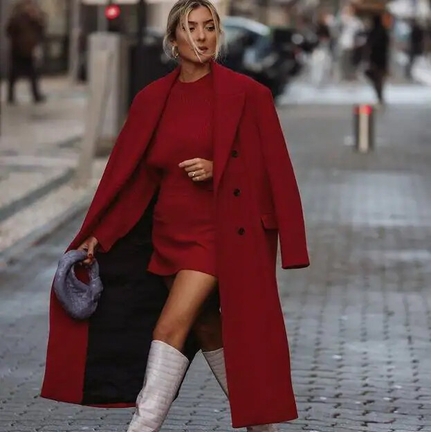 El rojo siendo el color tendencia de la temporada otoño-invierno 4 Rojo