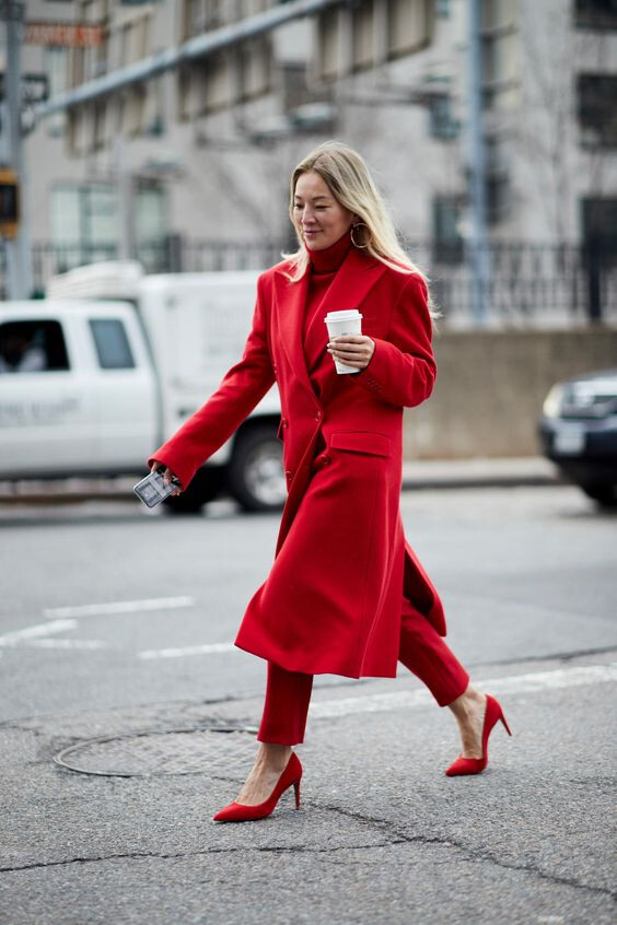 El rojo siendo el color tendencia de la temporada otoño-invierno 5 Rojo