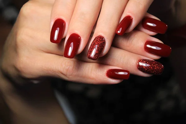 depositphotos 215691466 stock photo glamorous beautiful manicure on a