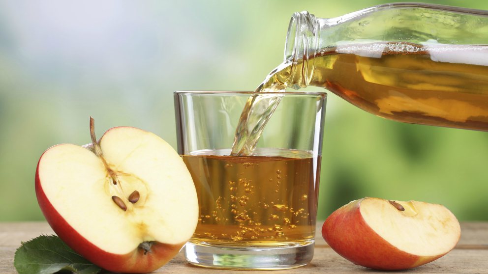 receta de zumo de manzana