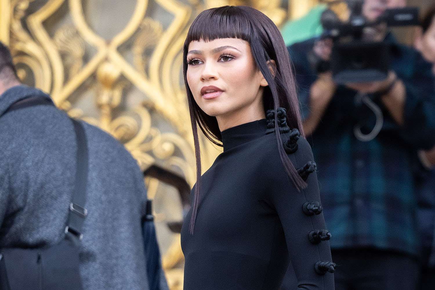 ¿Se convertirá el flequillo de Zendaya en la nueva tendencia? 1 Zendaya