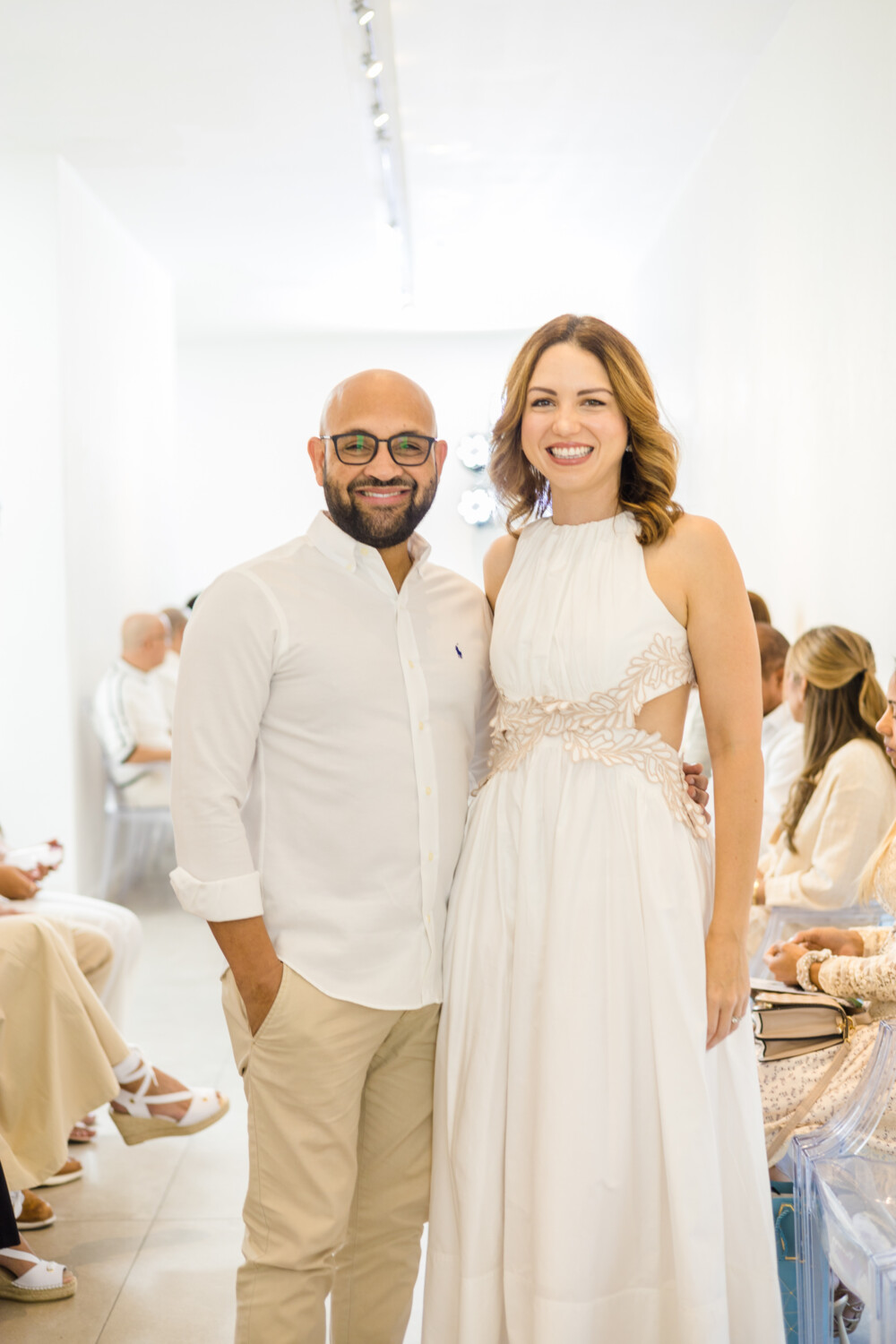 José Jhan presenta su colección CFW-ME 20-30 9 12. Juan Carlos Albelo y Lorenna Pierre