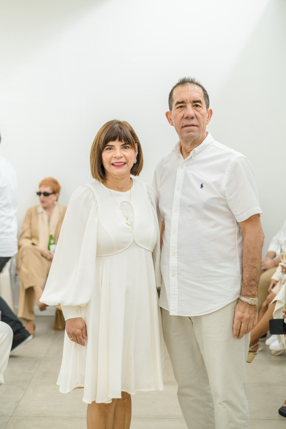 José Jhan presenta su colección CFW-ME 20-30 12 14. Susy Guzman y Sergio Ferreira