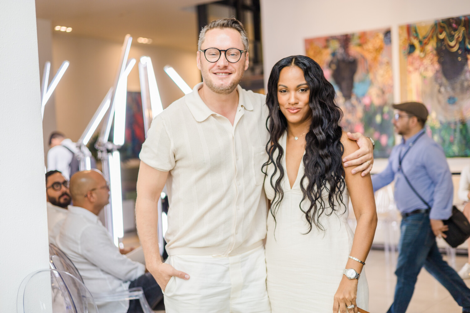 José Jhan presenta su colección CFW-ME 20-30 7 6. Gal Zsolt y Airam Toribio