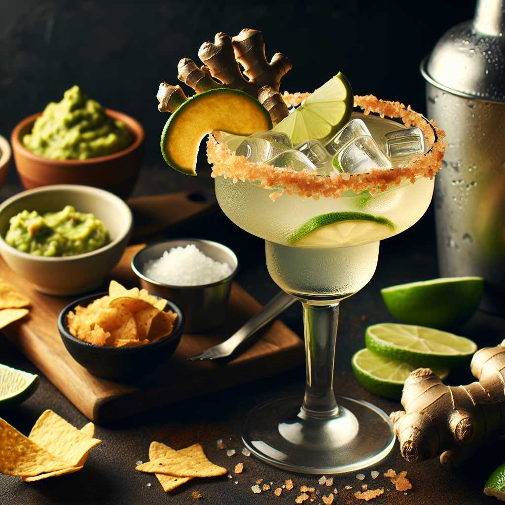 Margarita de jengibre
