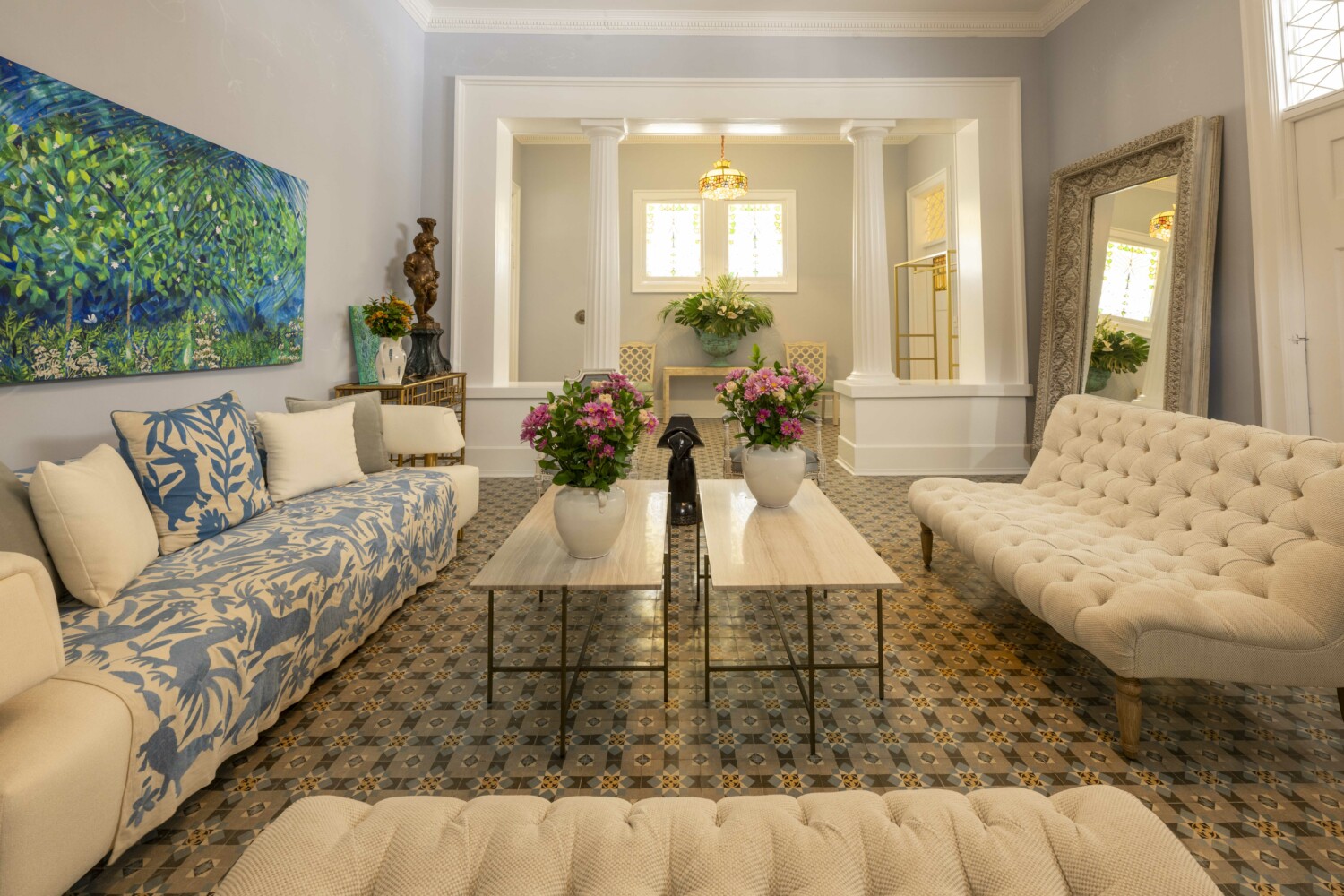 Casa de los Vitrales Casas del XVI Getting Ready Lounge Bridal Party