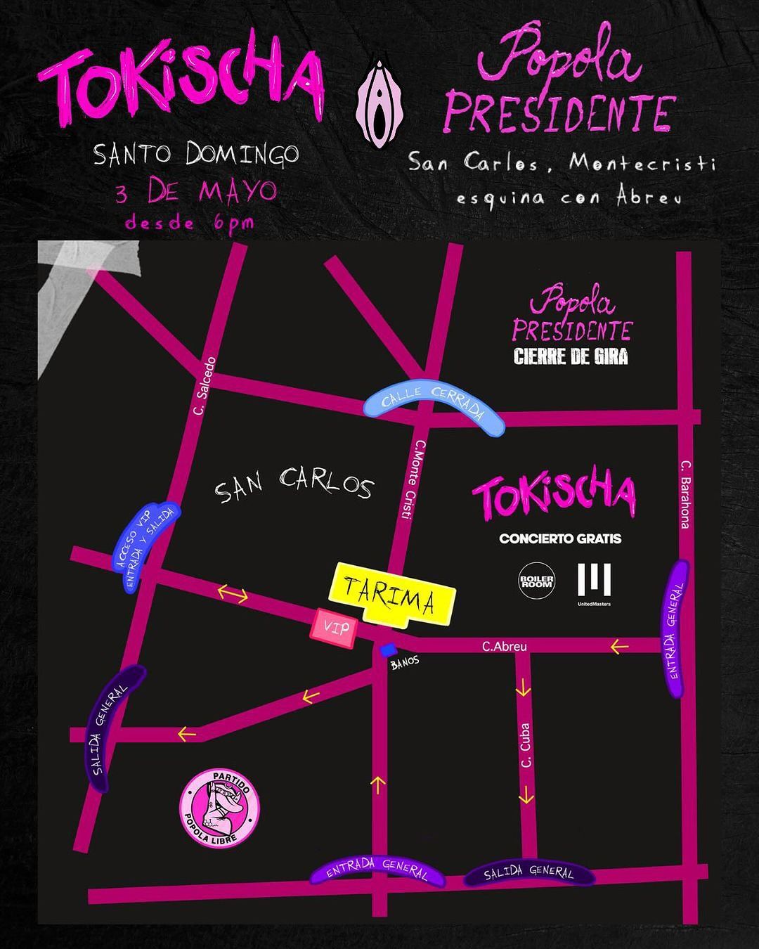 Mapa PPL Concert
