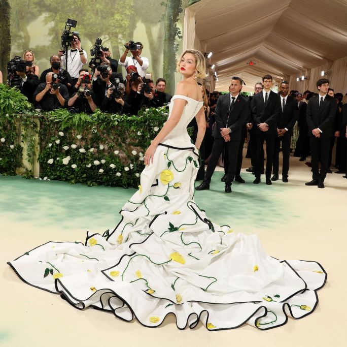 gigi hadid attends the 2024 met gala celebrating sleeping news photo 1715035318