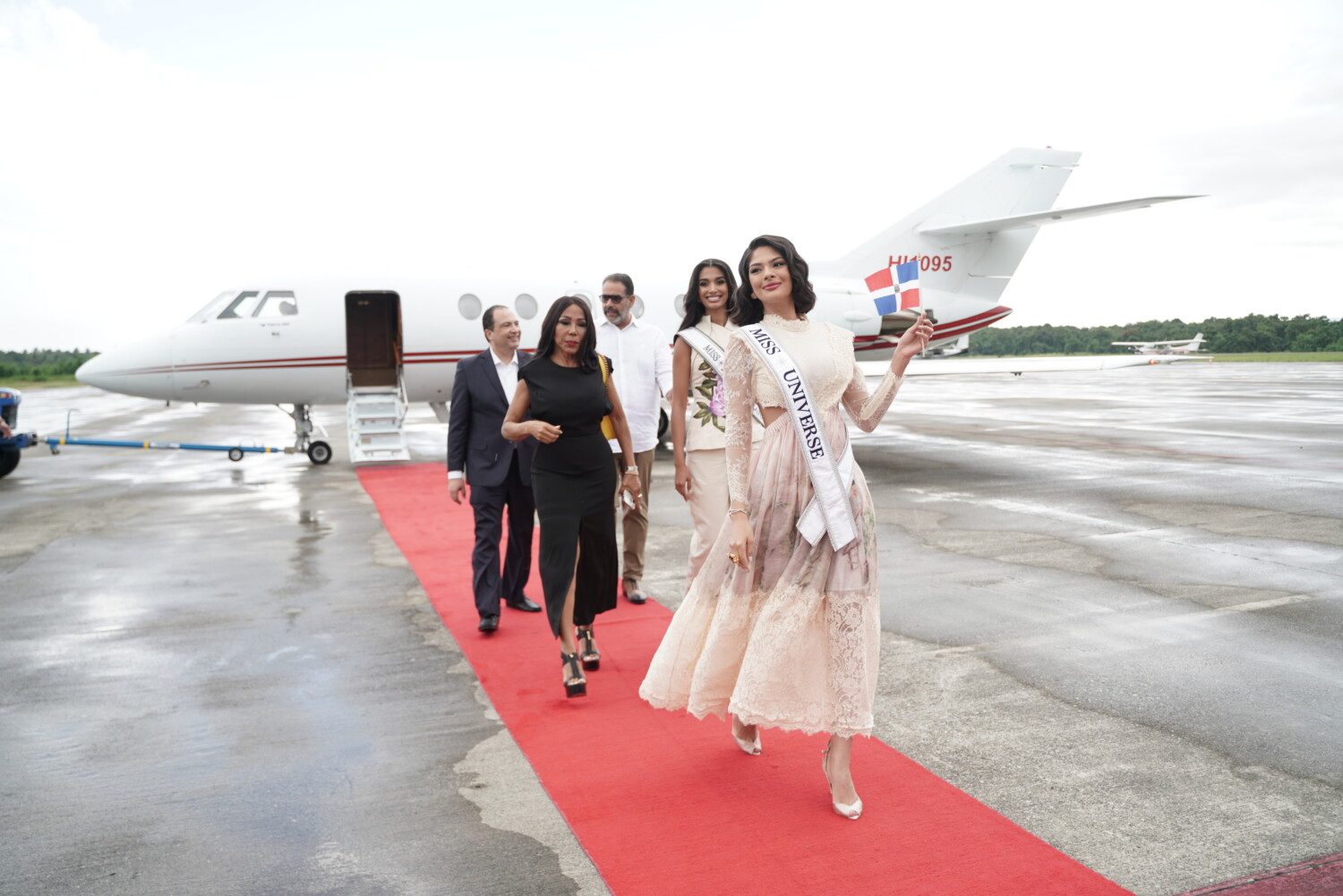 Miss Universo 2023 Sheynnis Palacios llega a suelo dominicano 2 Sheynnis Palacios
