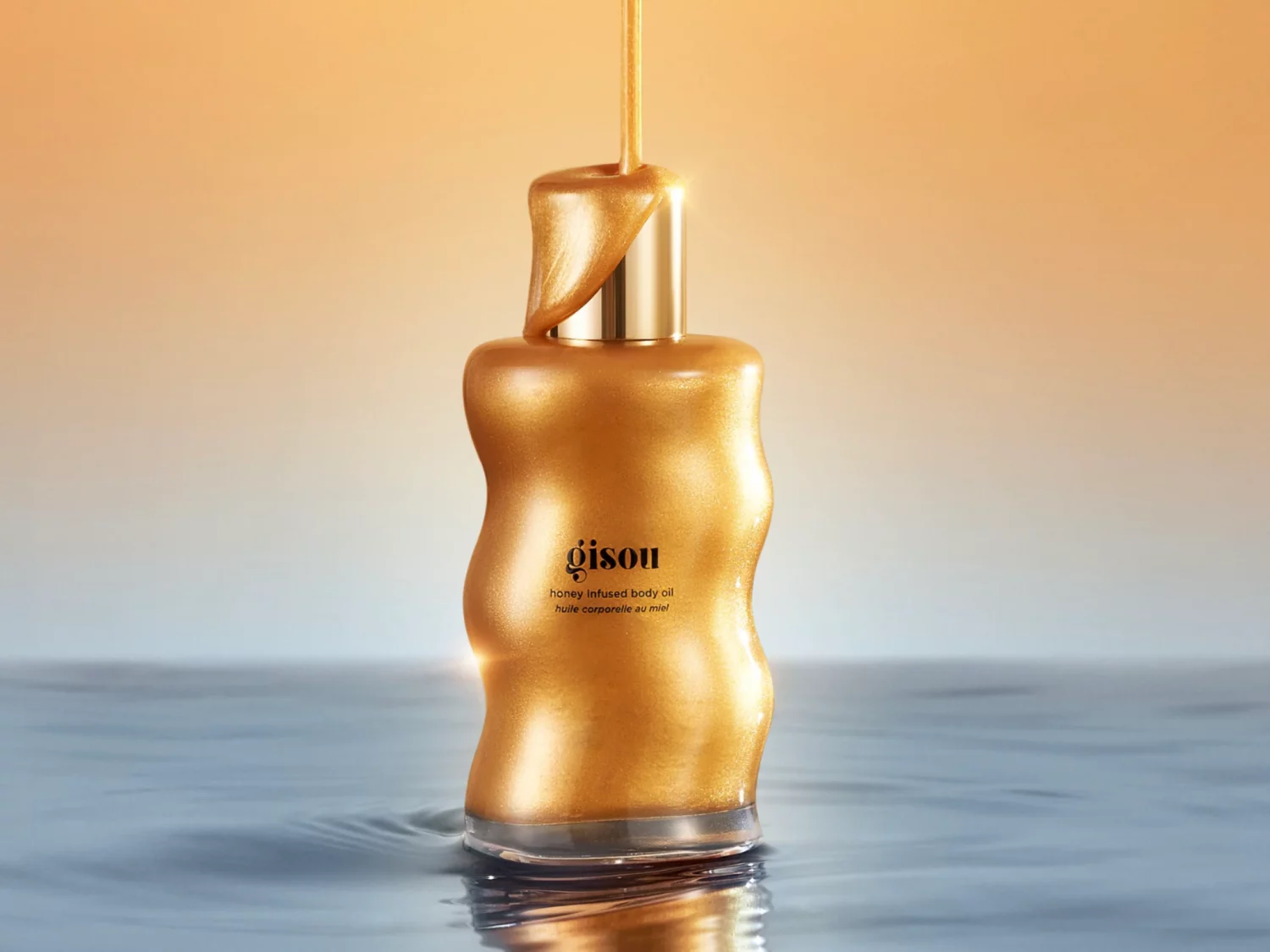 Gisou: Beauty whit Bees 6 Honey Infused Body Oil Golden Shimmer Glow