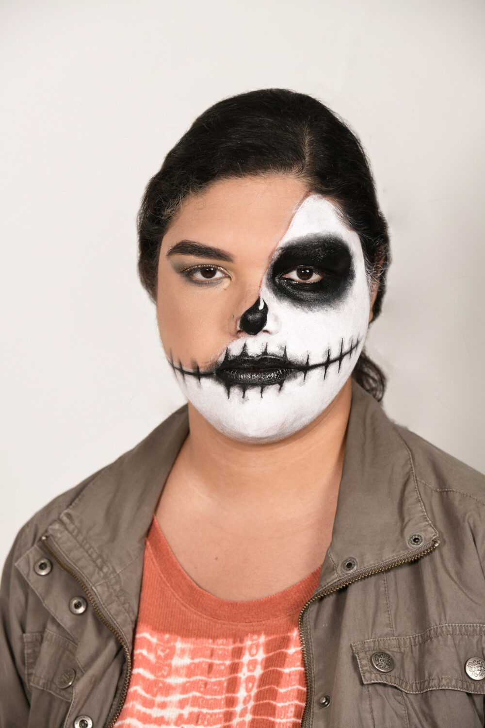 Transformaciones de Halloween: Maquillaje a dos caras paso a paso 23 DSC8662 copy