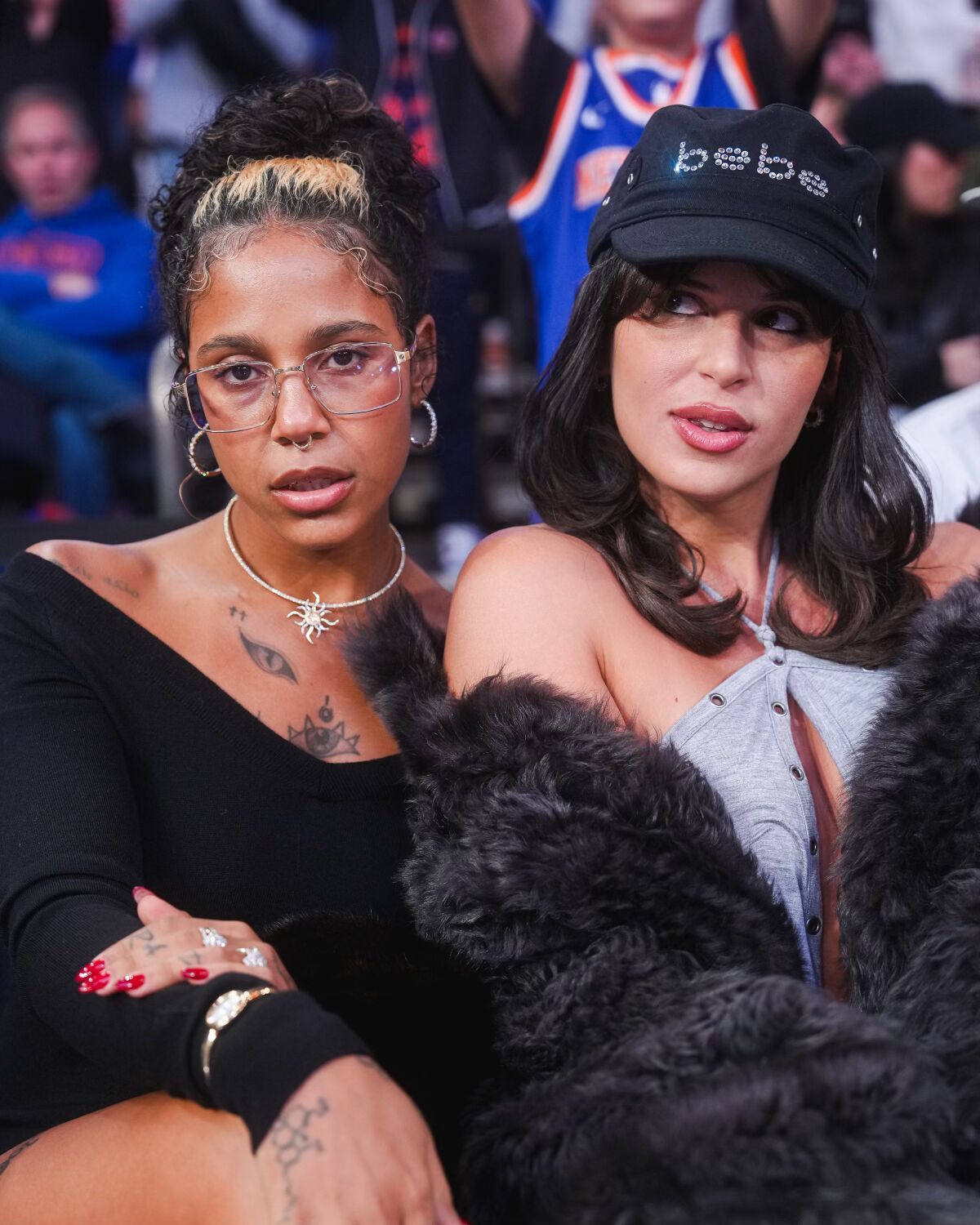 Tokischa en primera fila junto a Nathy Peluso