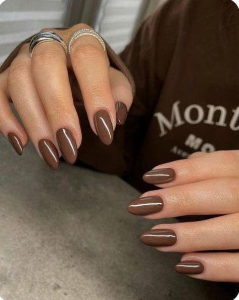 Diseños de uñas 2025: Mocha Mousse 12 c9a61b4b0b445d16c806437b5e6fc0a9