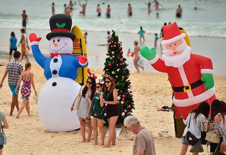 Las tradiciones Navideñas más extravagantes alrededor del mundo 1 navidad australia curiosas mundo12