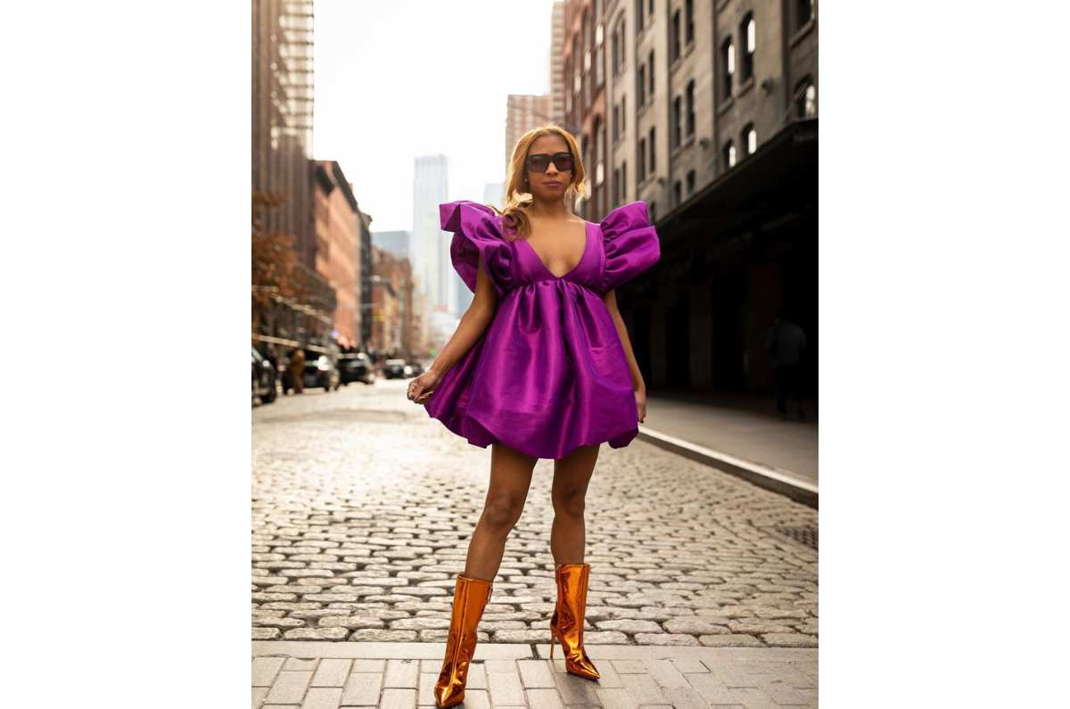 Glamour y volumen en este 2025: vuelven las faldas Bubble 3 falda burbuja ideas outfits 3