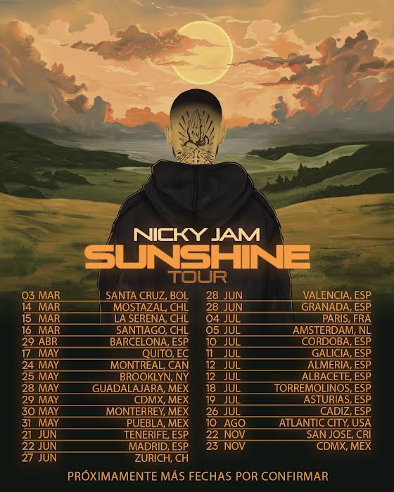 Nicky Jam arranca su “Sunshine Tour” con Sold Outs en Chile 2 1 7