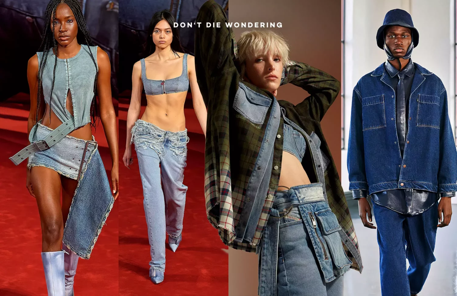 Diesel Reinvents Denim Y2K Style For Milan Fashion Week scaled 1