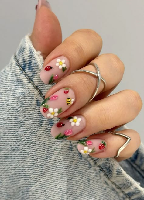 Diseños de uñas coloridos que todas las chicas vamos a querer probar esta primavera 10 833c346e73c09c86bcb82d370a6ad4bf