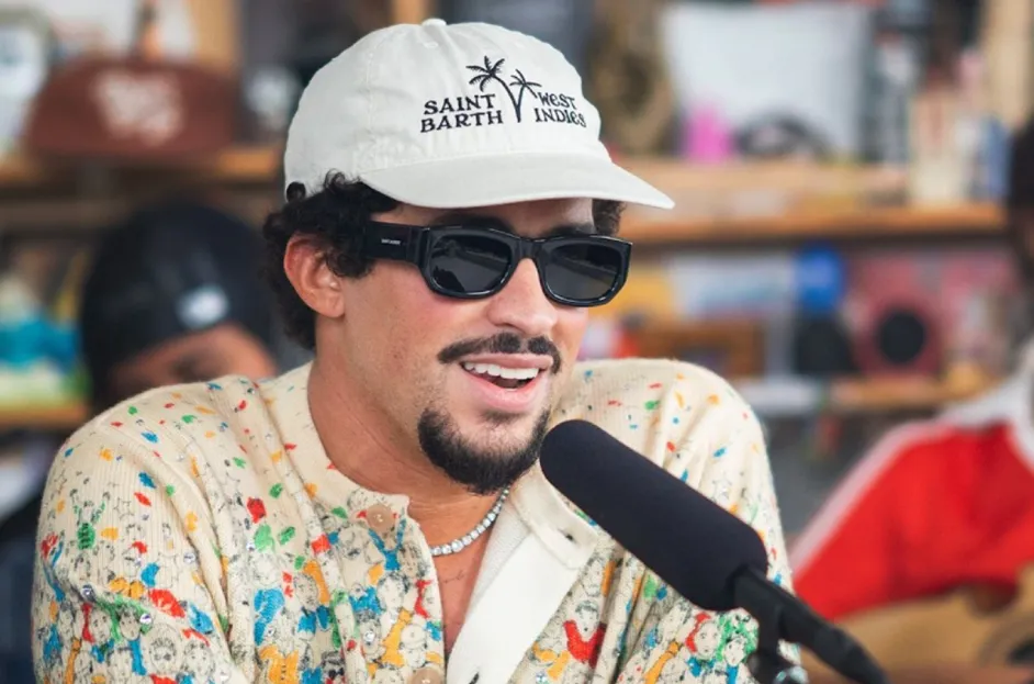 Bad Bunny Tiny Desk Concert screenshot billboard 1548