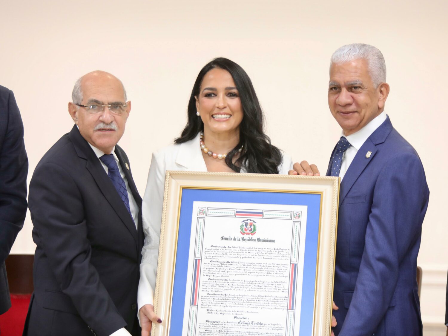 Senado de la República reconoce la trayectoria de Celinés Toribio 3 CT 4