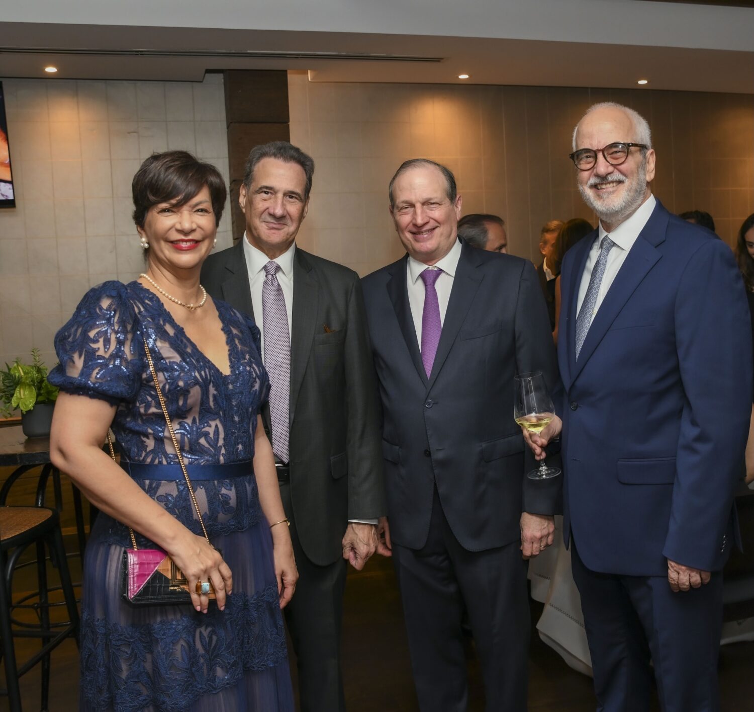 9 Wanda Perdomo Gustavo Biaggi Pedro Gamundi y Georges Santoni