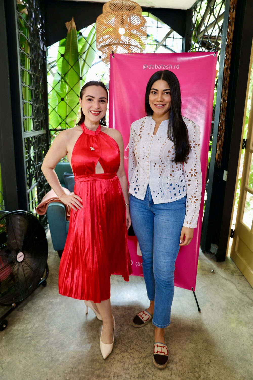 Katouska Licairac y Gabriela Melo