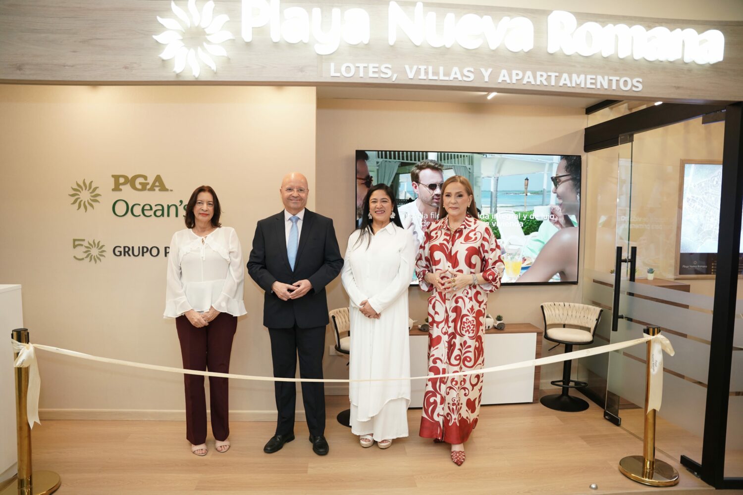Playa Nueva Romana apertura de nuevas oficinas en Santo Domingo 1 1 FOTO PRINCIPAL IVELISE CALDERON JESUS DURAN ROSA ZAPATA Y JATNNA TAVAREZ 1