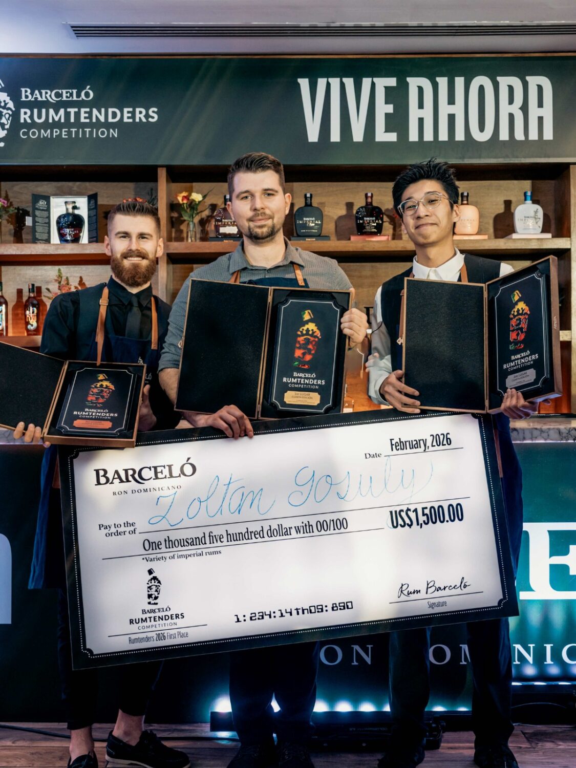 Bartenders de diez países participaron en Rumtenders Competition 2026 para celebrar el ron dominicano 1 Bartenders