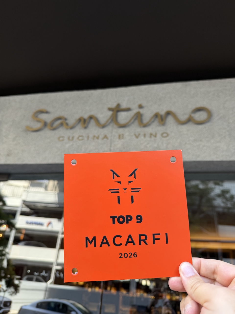 3. Santino entra al Top 9 de la Guia Macarfi 2026