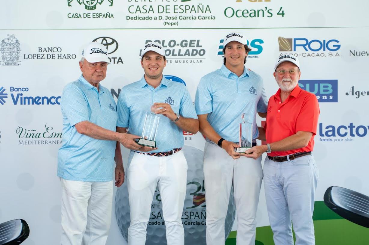 35ª edición del Torneo de Golf Beneficio Casa de España en GA Océano 4 3 1 2 6