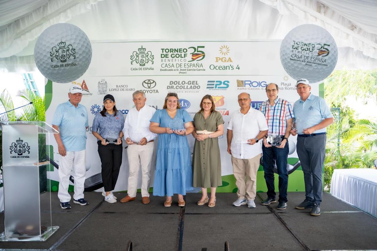 35ª edición del Torneo de Golf Beneficio Casa de España en GA Océano 4 4 1 3 6