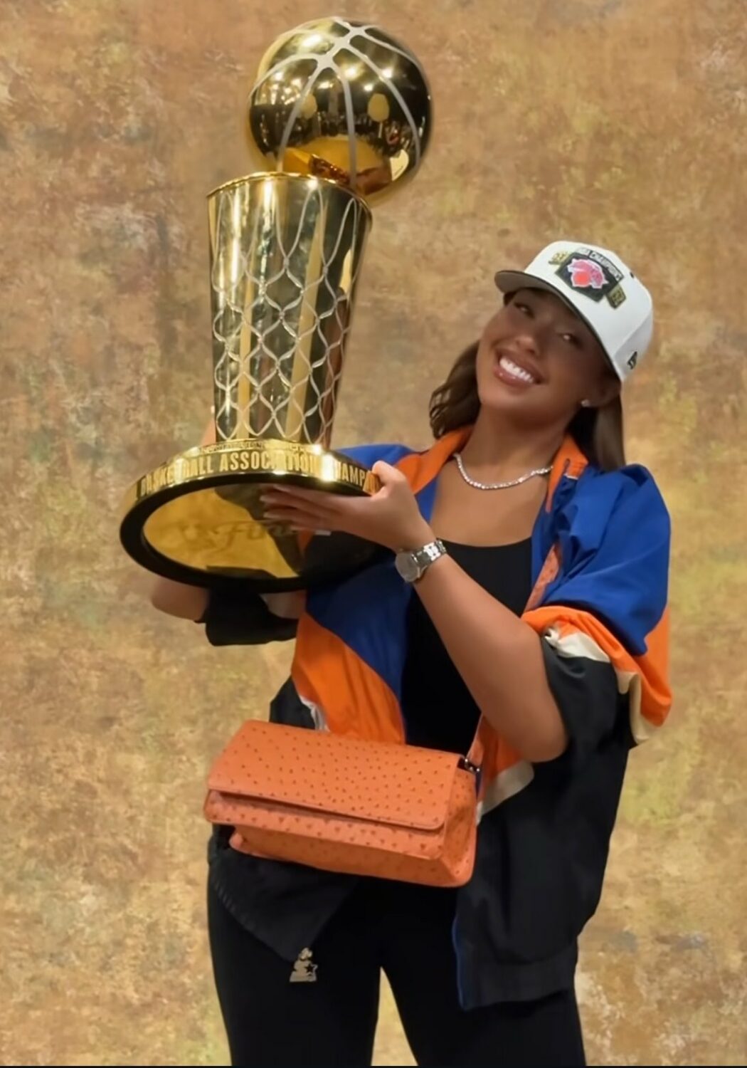 El inesperado amuleto de Jordyn Woods que acompañó a los Knicks al campeonato 1 Jordyn