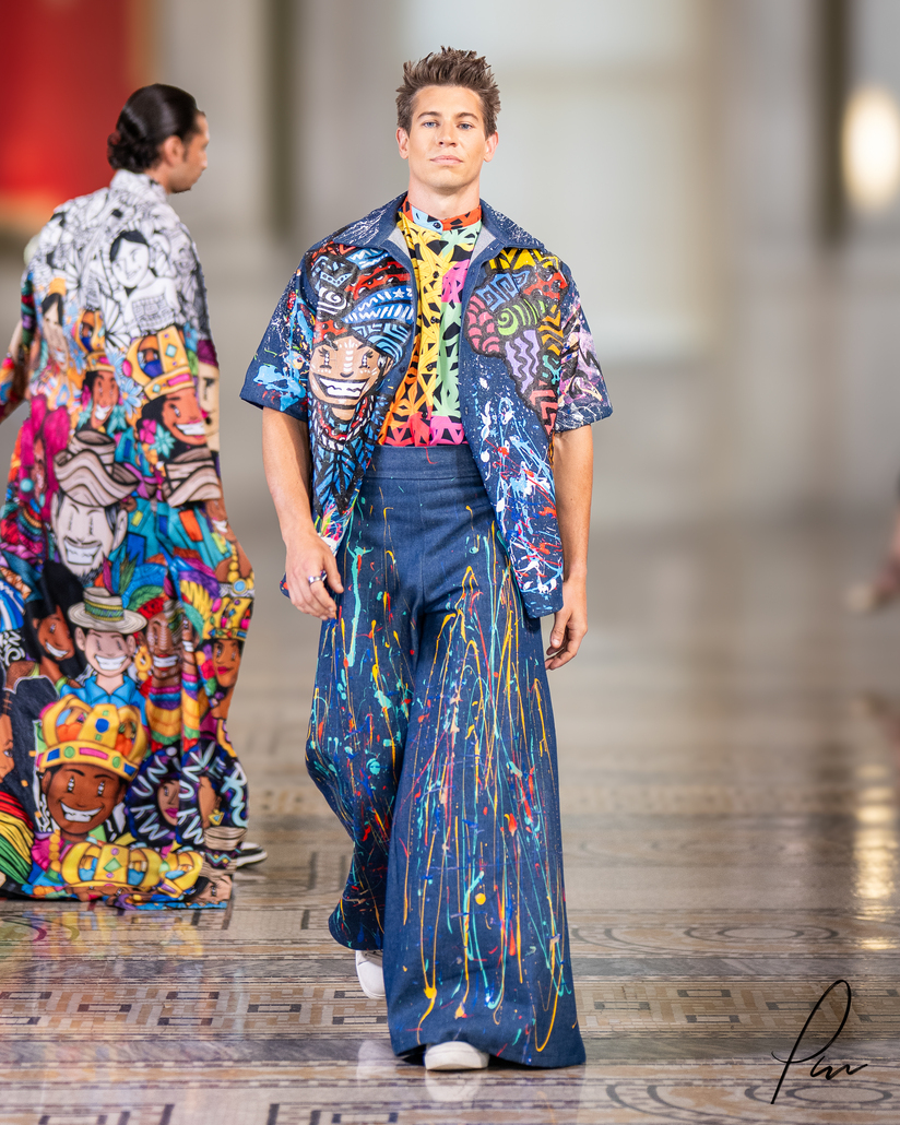 La Biblioteca del Congreso celebró los 250 años de América con un histórico desfile de moda 1 PM9 5044