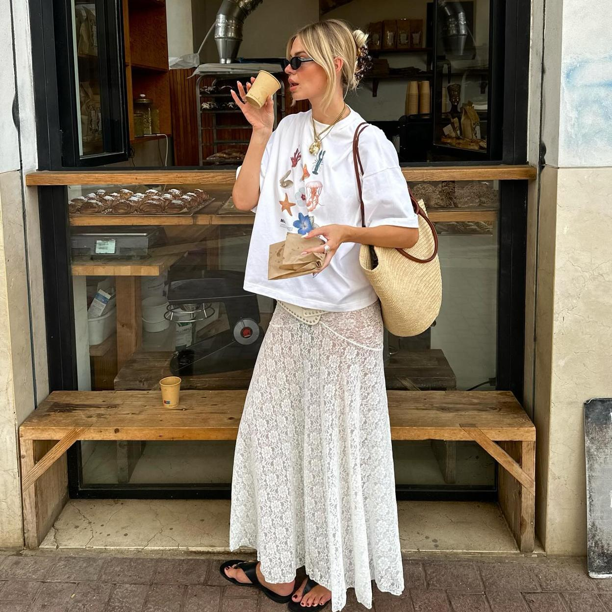 El encaje es el protagonista de este verano; para lograr un look romántico 8 image 6