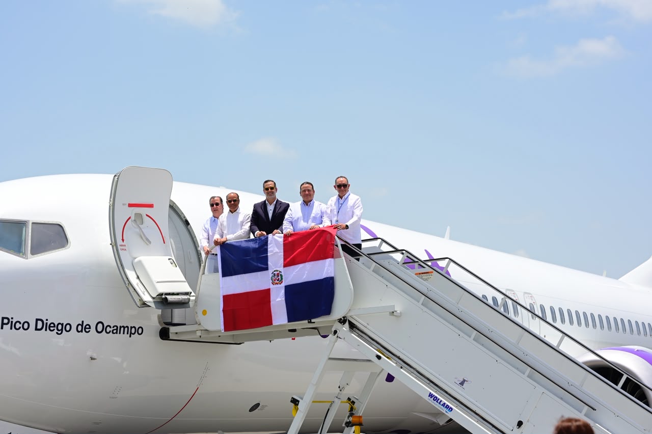 Arajet honra a Santiago con su aeronave número 16, bautizada “Pico Diego de Ocampo” 1 llegada Pico Diego de Ocampo