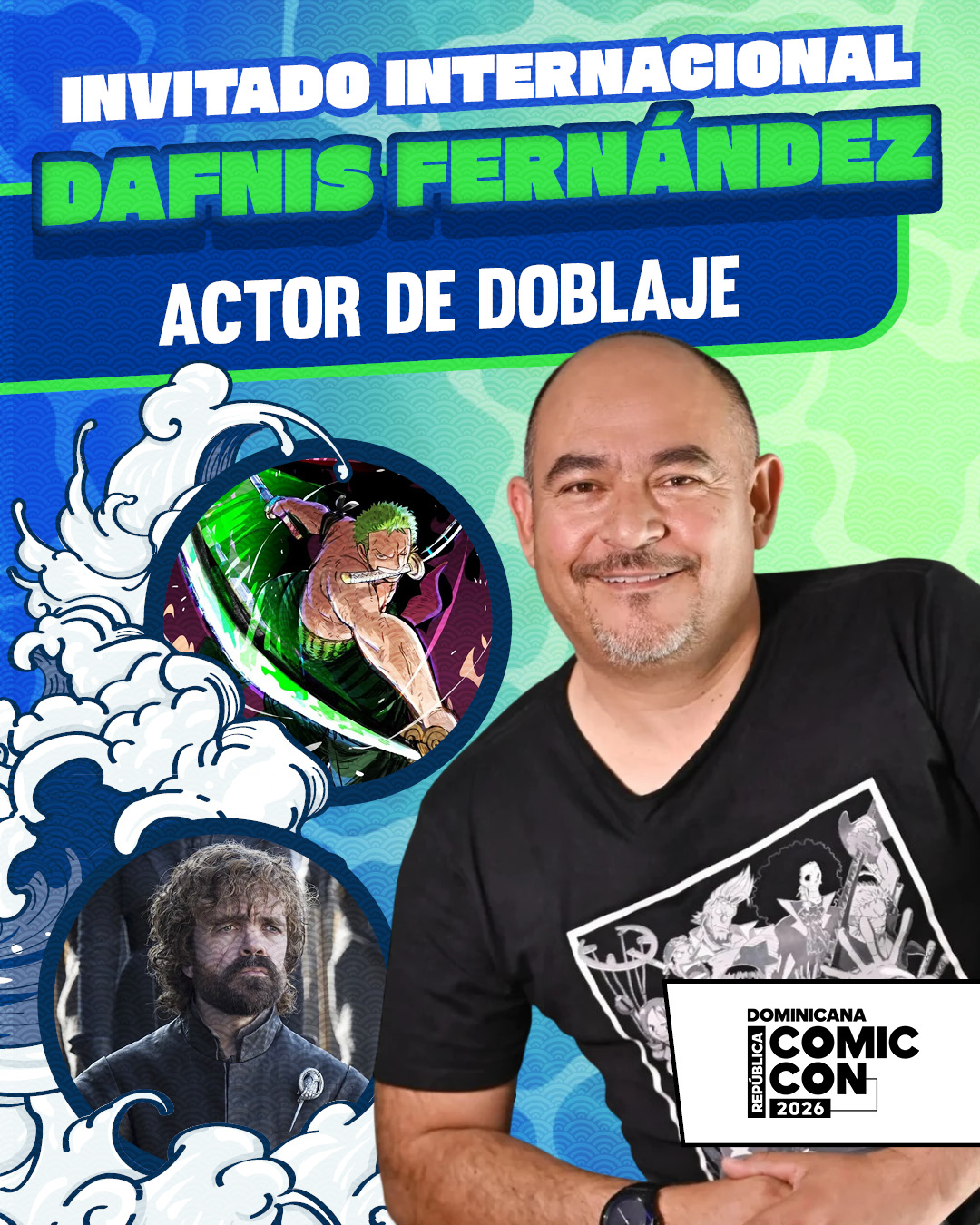 Natalia Tena una de las estrellas más esperadas de Comic Con RD 2026 3 ccrd 2026 post invitado dafnis fernandez