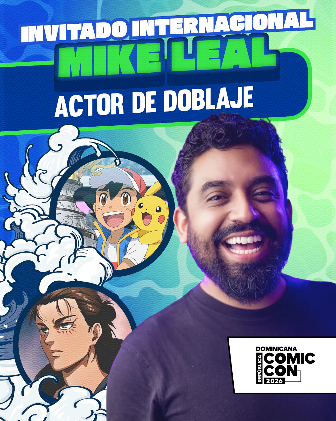 Natalia Tena una de las estrellas más esperadas de Comic Con RD 2026 1 ccrd 2026 post invitado mike leal